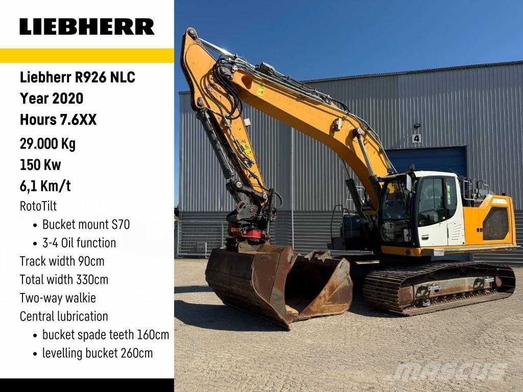 Liebherr R 926 LC Escavatori cingolati