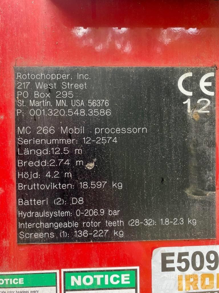 Rotochopper MC 266 Trituratori di rifiuti
