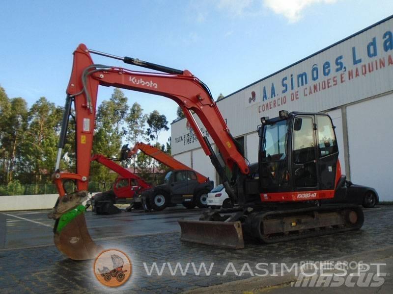 Kubota KX 080-4 Escavatori medi 7t - 12t