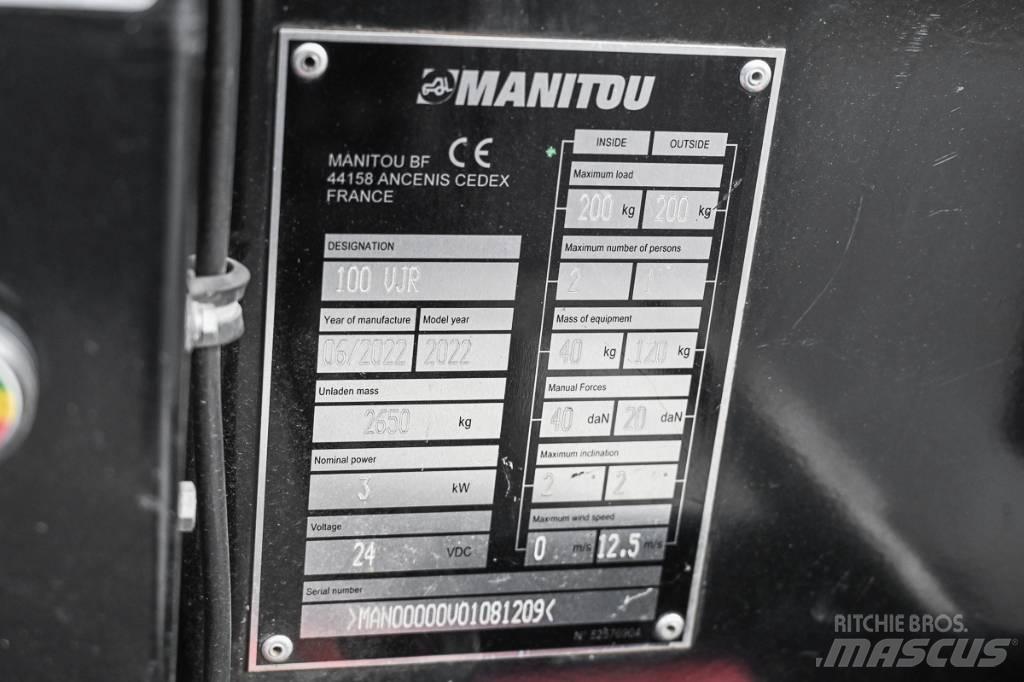 Manitou VJR 100 Piattaforme a braccio articolato