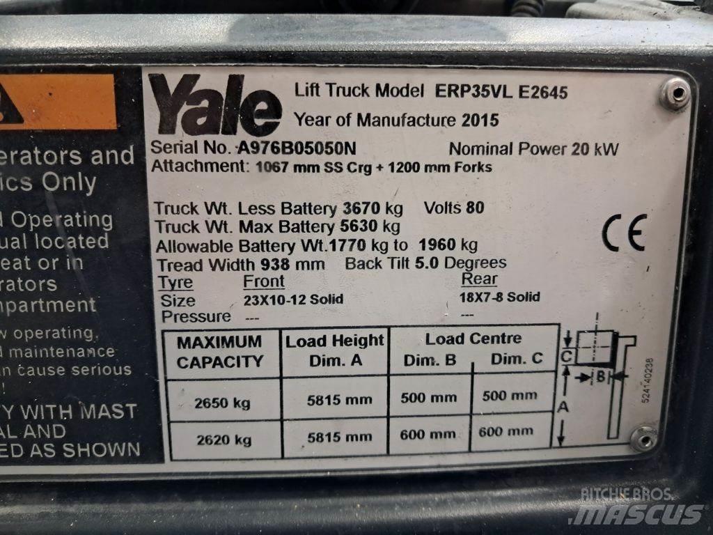 Yale ERP35VL Carrelli elevatori elettrici