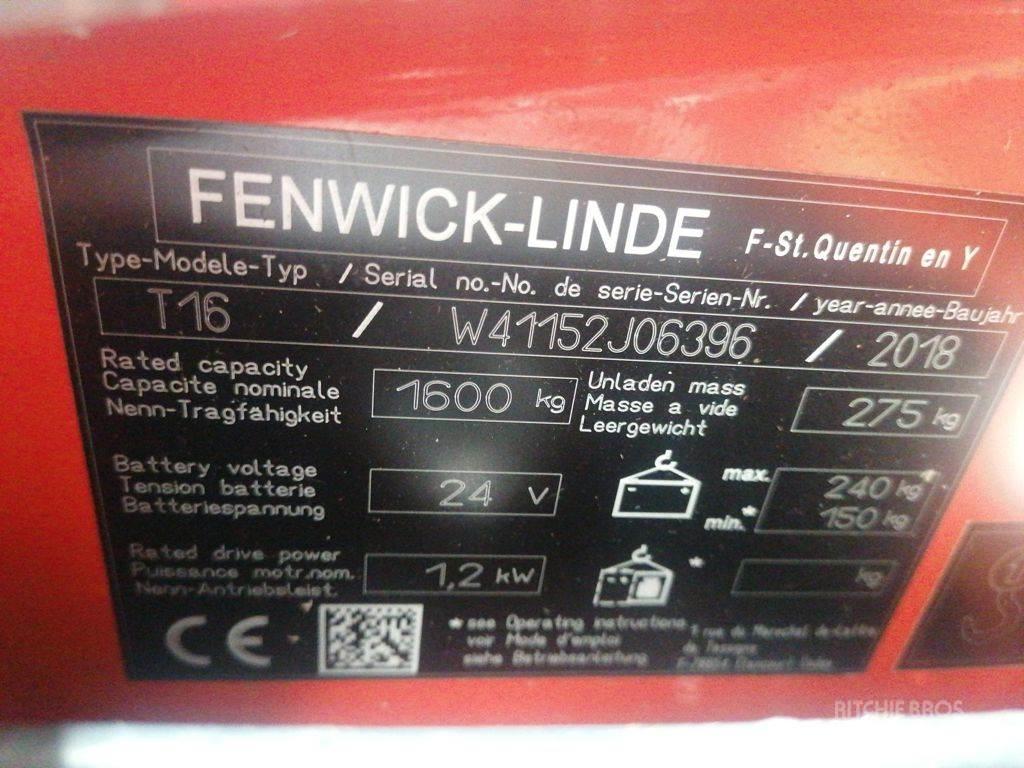 Linde T16 Transpallet manuale