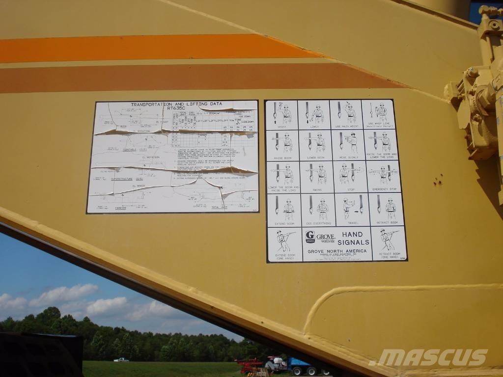 Grove RT 635 C Gru per terreni difficili