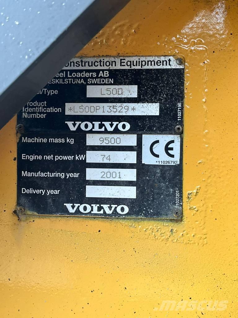 Volvo L 50 D Pale gommate