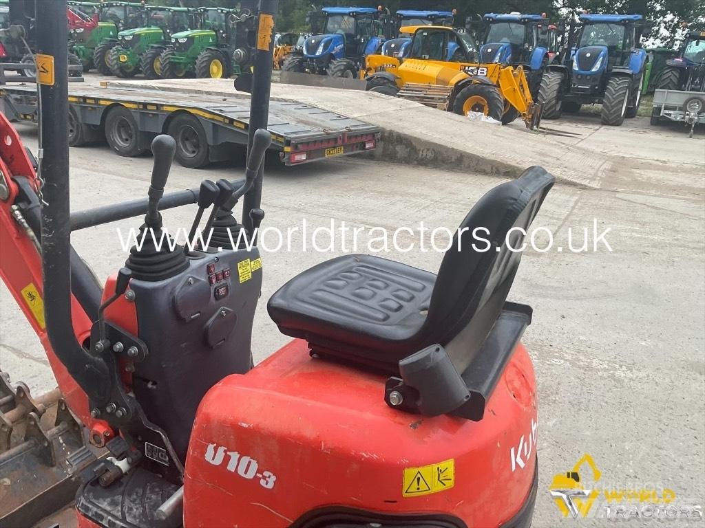 Kubota U 10-3 Miniescavatori
