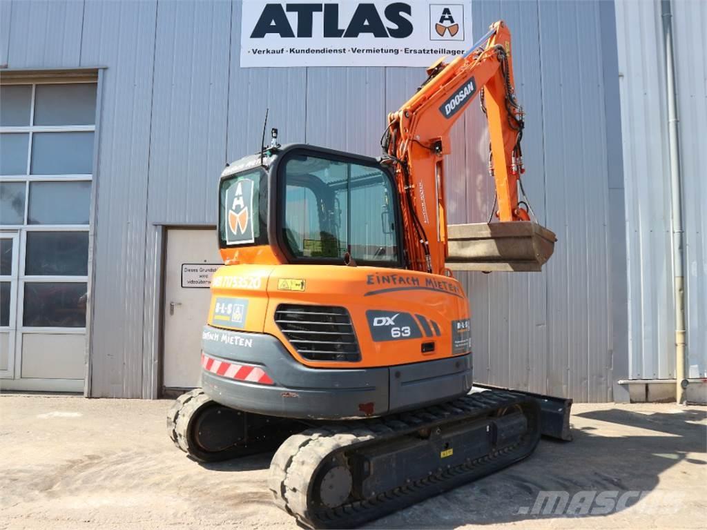 Doosan DX63-3 Miniescavatori