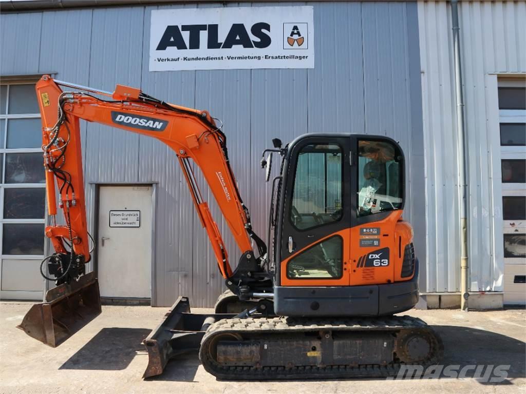 Doosan DX63-3 Miniescavatori