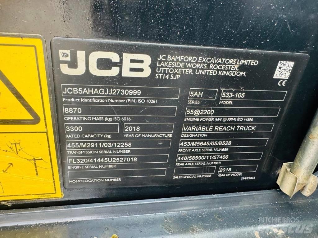 JCB 533-105 Sollevatori telescopici