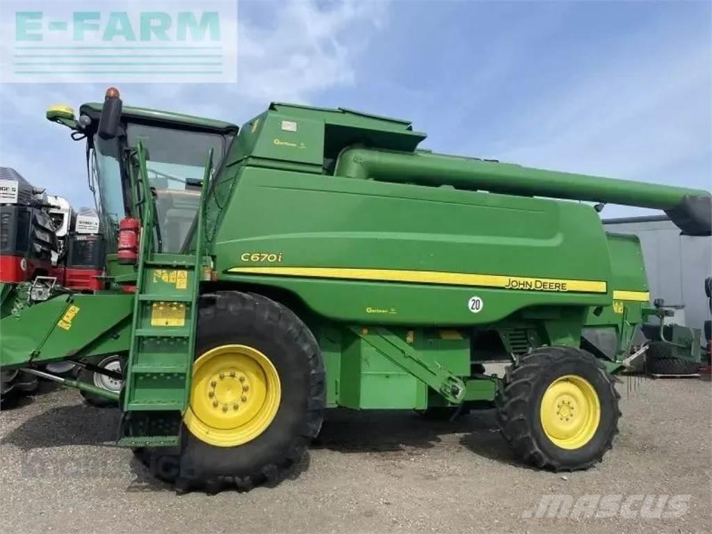 John Deere c670i Mietitrebbiatrici