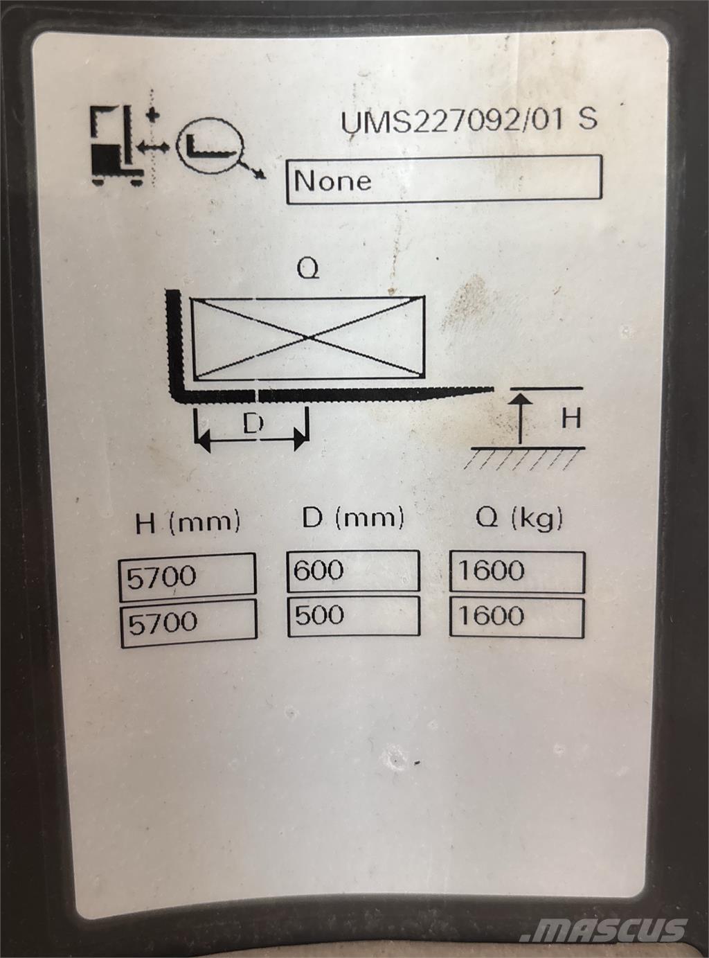 Atlet UMS160 Carrello retrattile
