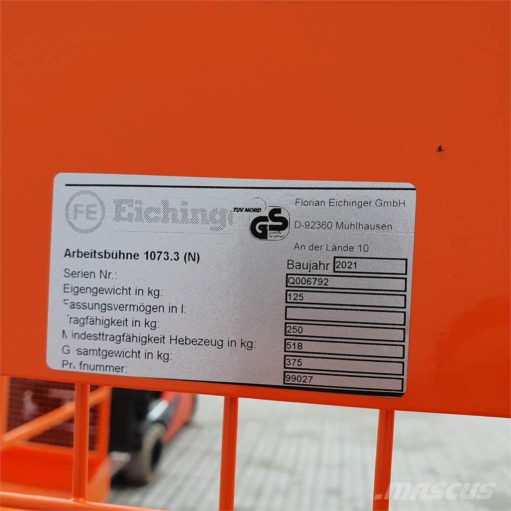 Eichinger 107.3 Piattaforme aeree su rimorchio