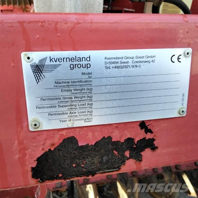 Kverneland MSC 400 Perforatrici