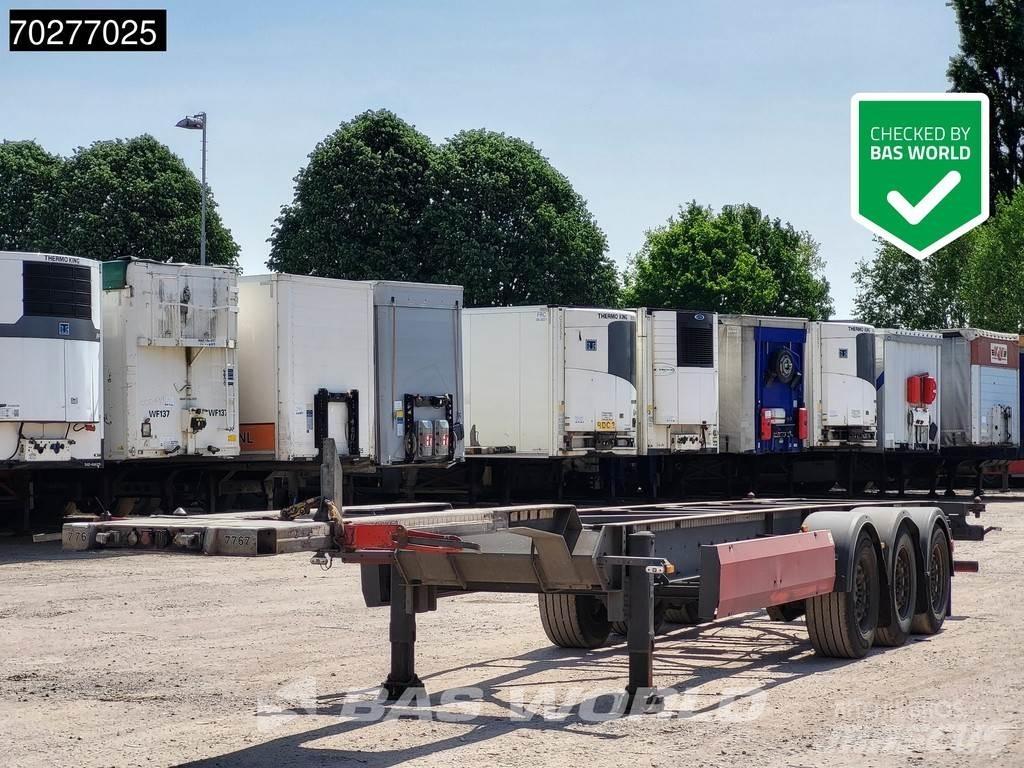 Van Hool 3 axles Semirimorchi portacontainer