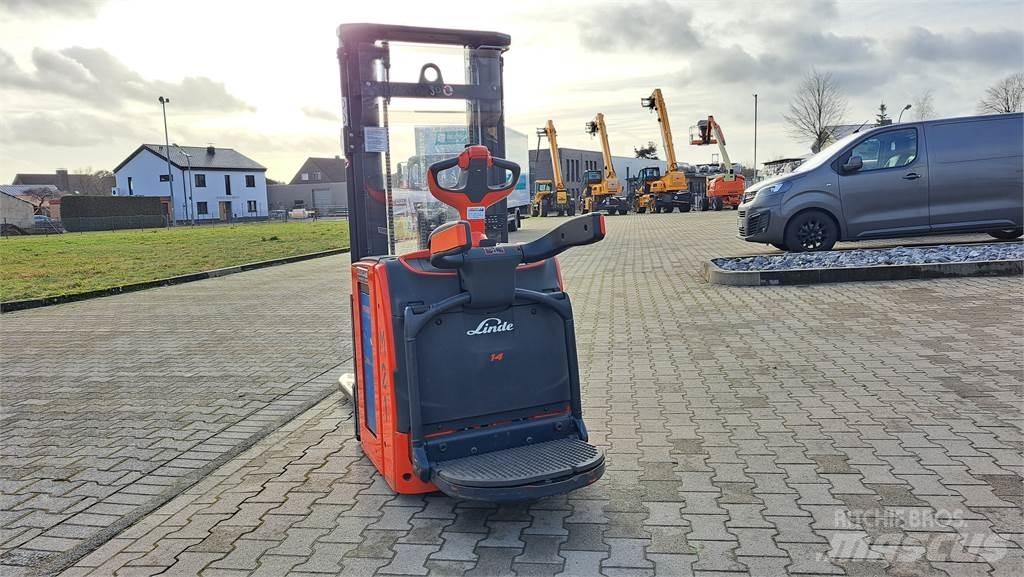 Linde L14AP Transpallet uomo a terra