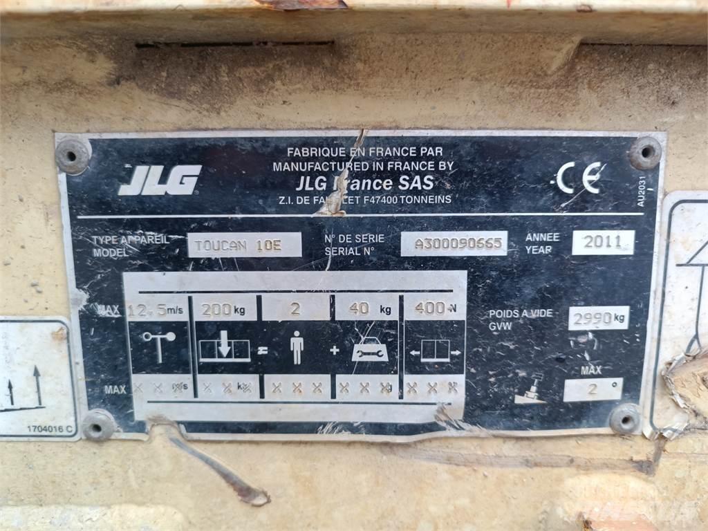JLG T10E Piattaforme cingolate, Piattaforme a ragno e Montacarichi