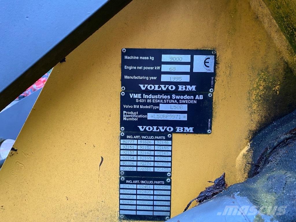 Volvo BM L 50 Pale multiuso