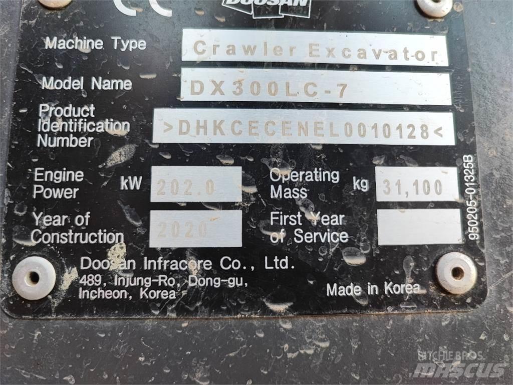 Doosan DX300LC-7 Escavatori cingolati