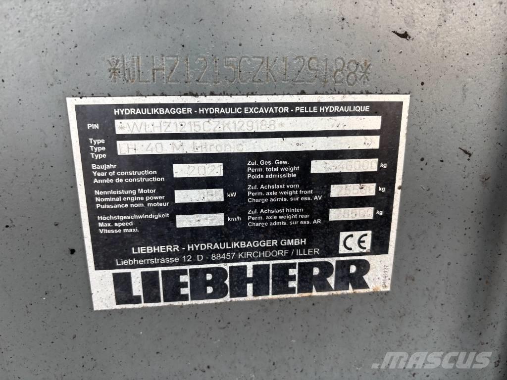 Liebherr LH 40 Port Movimentazione rifiuti