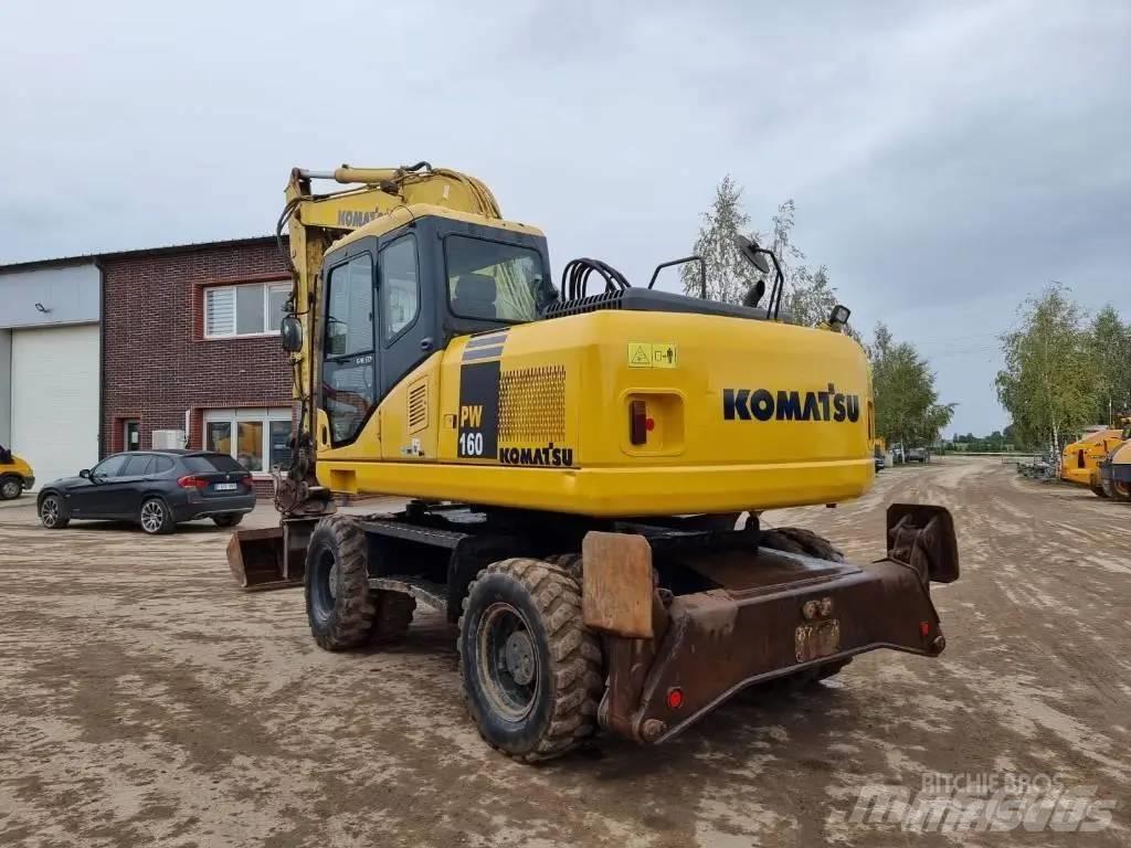 Komatsu PW 160-7 Escavatori gommati