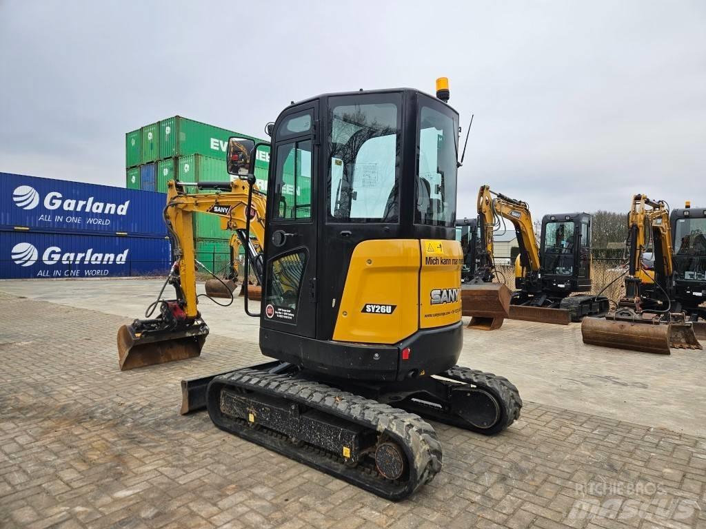 Sany SY 26 U Miniescavatori