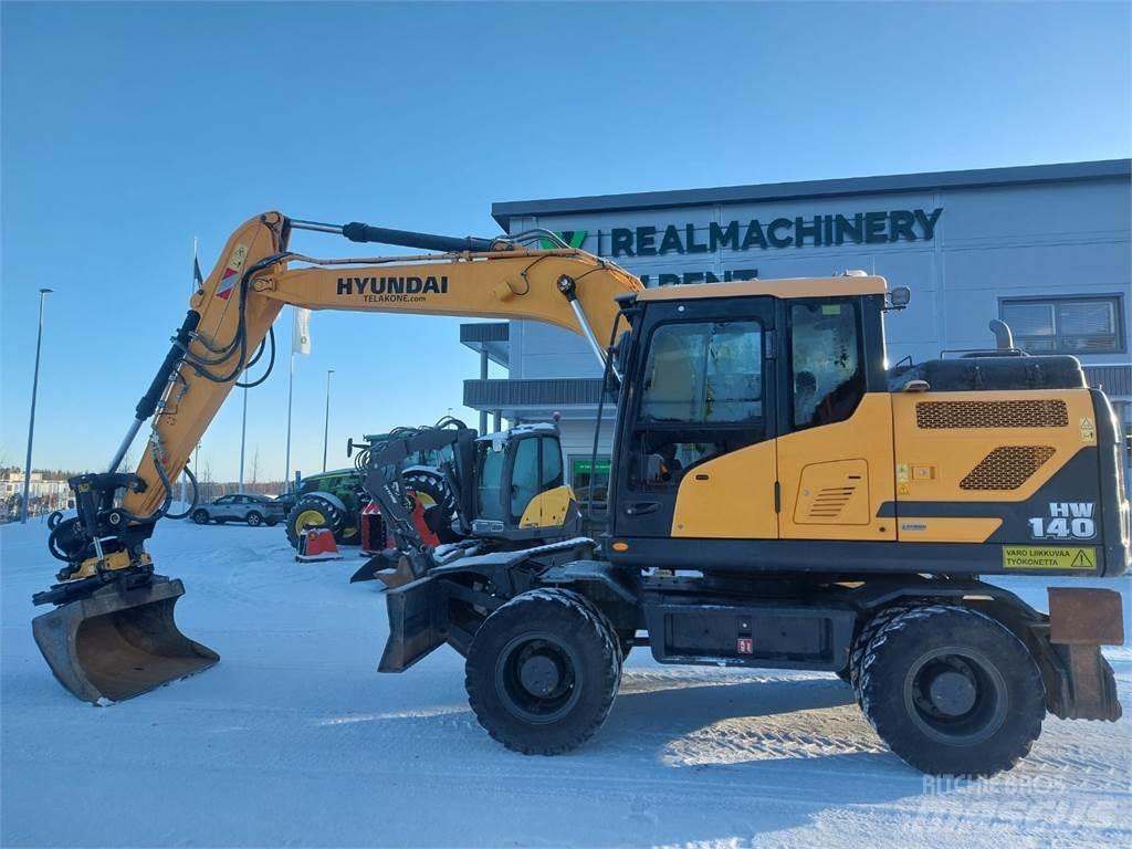 Hyundai HW140 Escavatori gommati