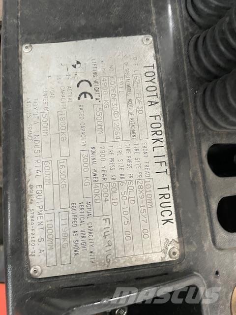 Toyota 62-7FDF30 Carrelli elevatori diesel