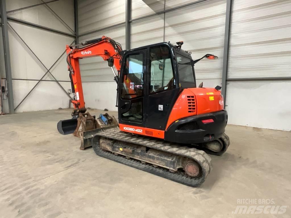 Kubota KX 080-4 A 2 Escavatori medi 7t - 12t