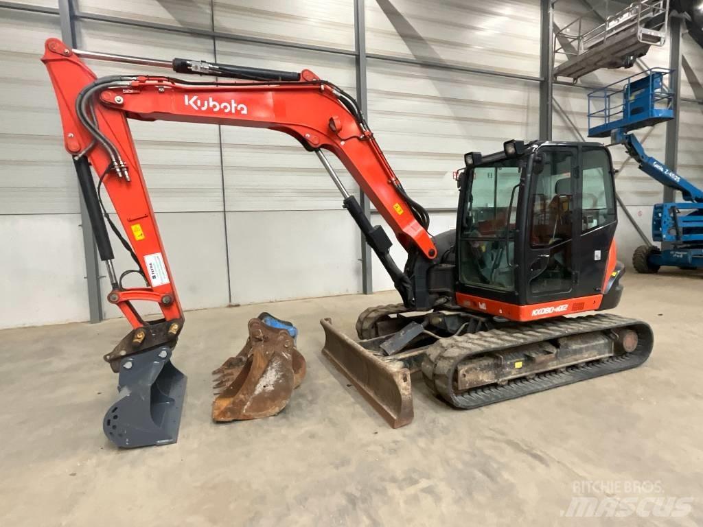 Kubota KX 080-4 A 2 Escavatori medi 7t - 12t