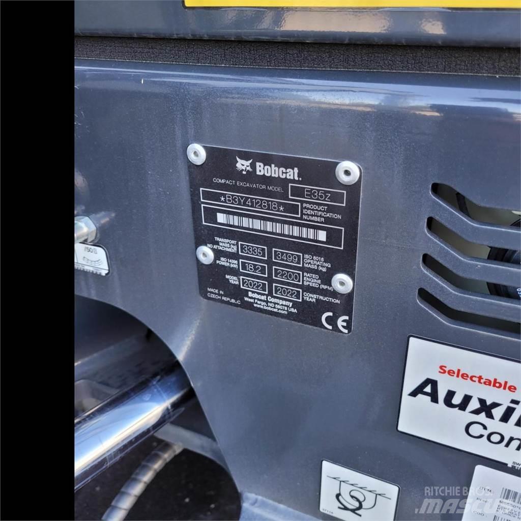 Bobcat E 35z Miniescavatori