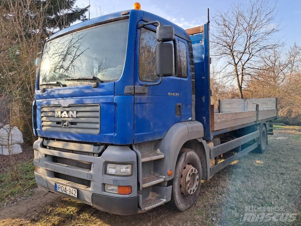 MAN 18.360 FLLC Camion con sponde ribaltabili