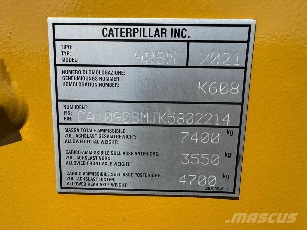 CAT 908M CE + EPA Pale gommate