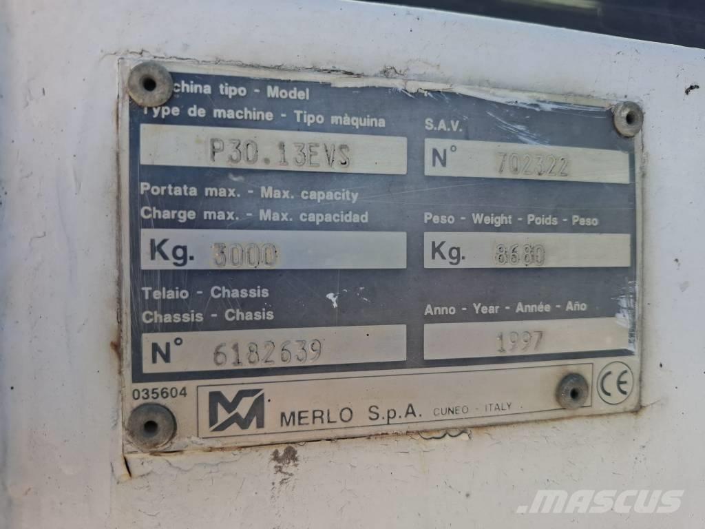 Merlo P 30.13 EVS Telaio e sospensioni