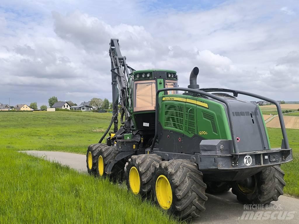 John Deere 1270 G Abbattitrici, Disboscatrici