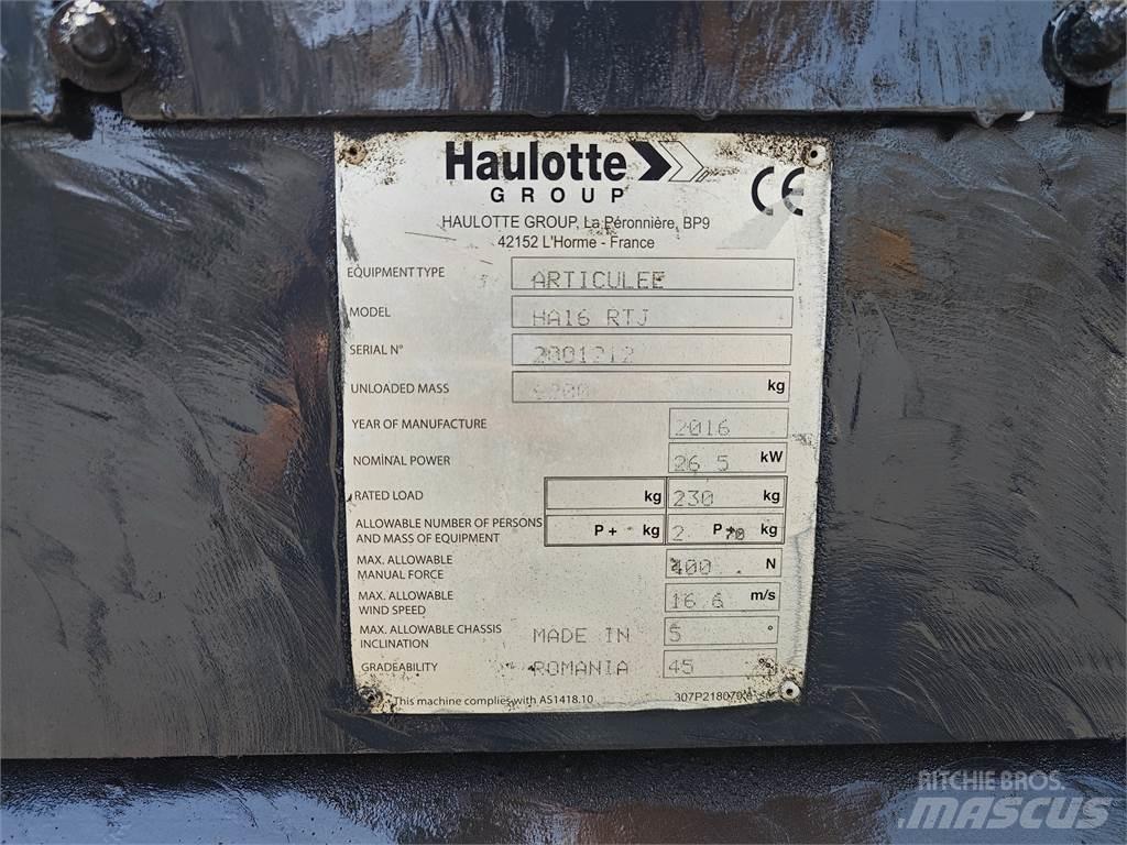 Haulotte HA16RTJ Piattaforme a braccio articolato
