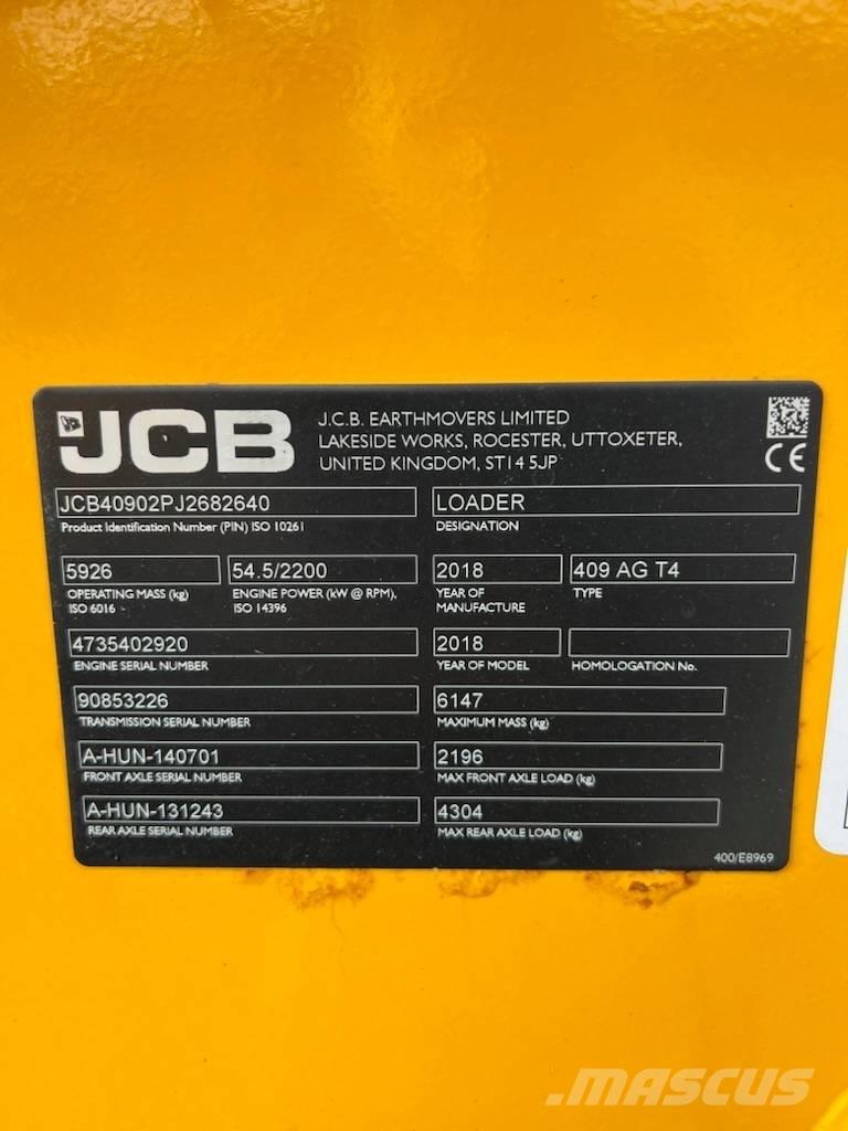 JCB 409 Pale gommate