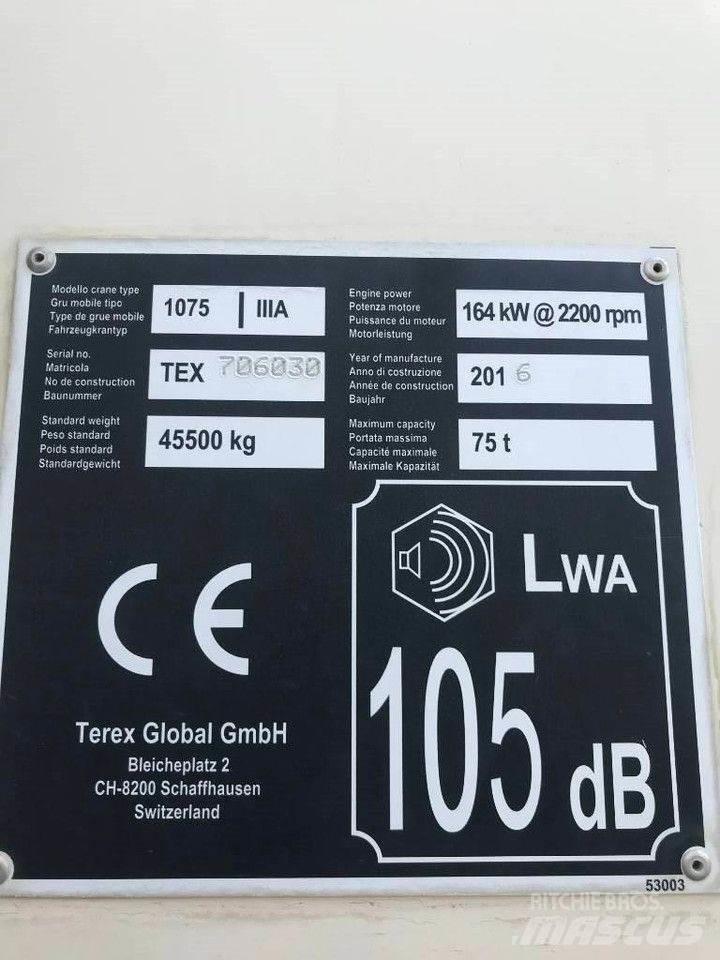 Terex 1075 Gru per terreni difficili