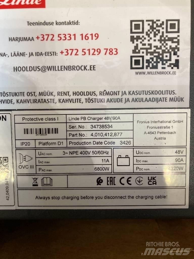 Linde R14HD/1120 Carrello retrattile