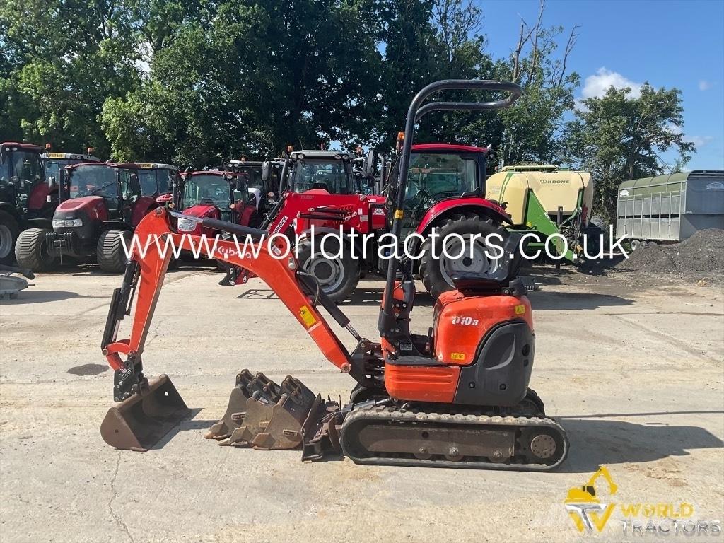Kubota U 10-3 Miniescavatori