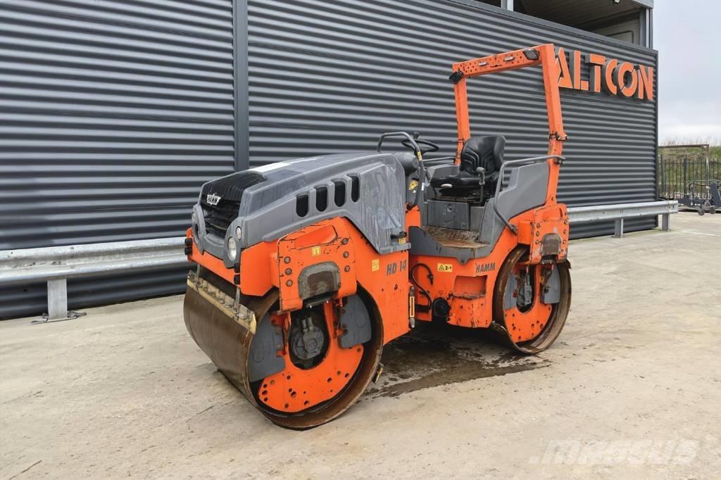 Hamm HD 14 VV Rulli a doppio tamburo