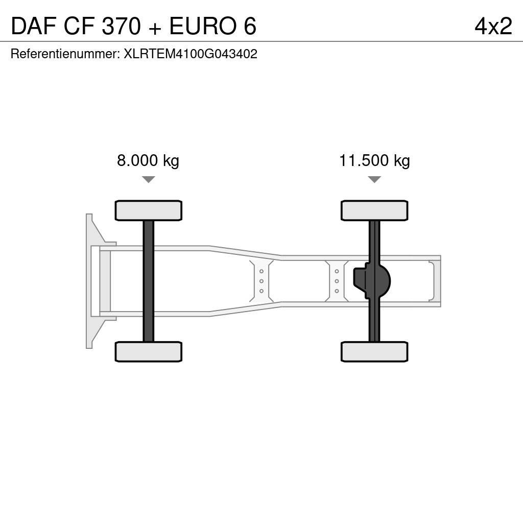 DAF CF 370 + EURO 6 Motrici e Trattori Stradali