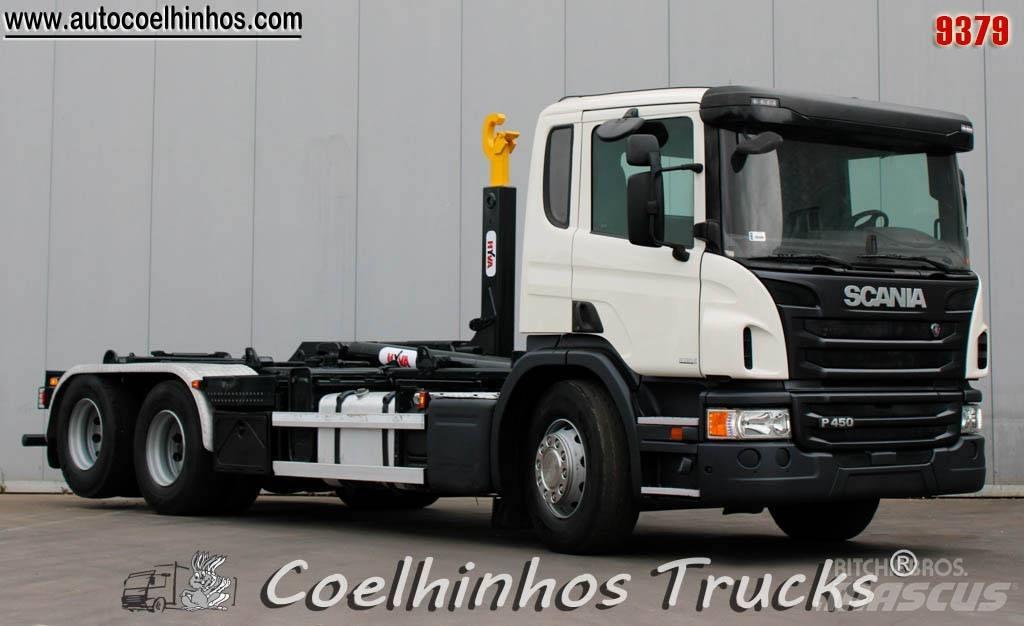 Scania P 450 Camion portacontainer