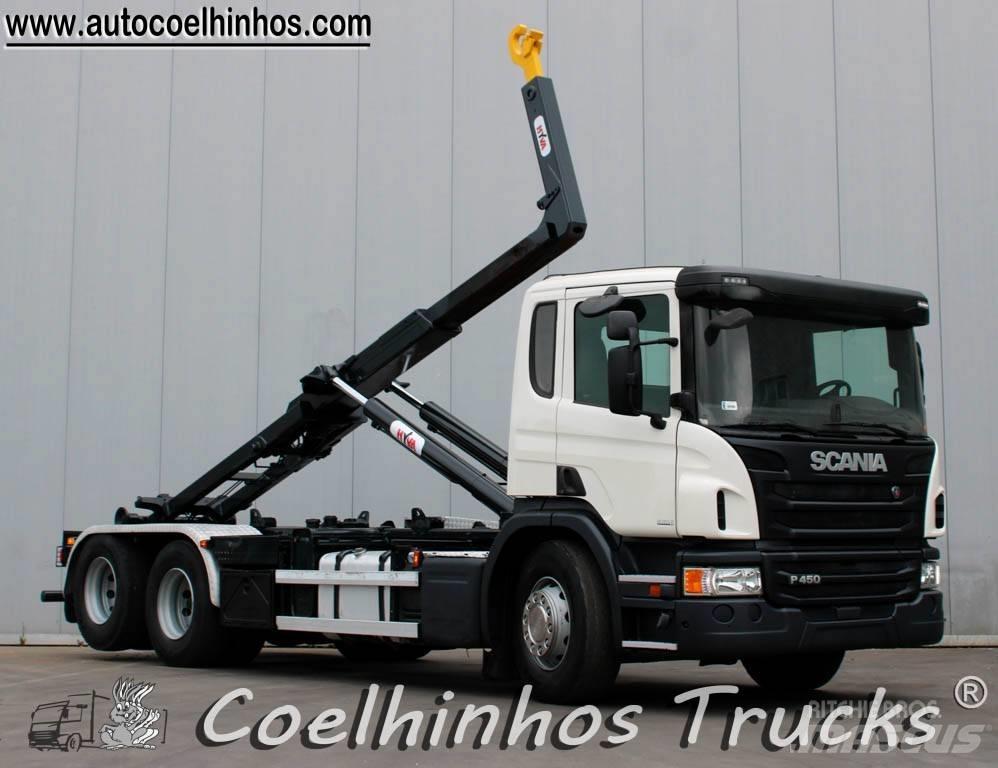 Scania P 450 Camion portacontainer