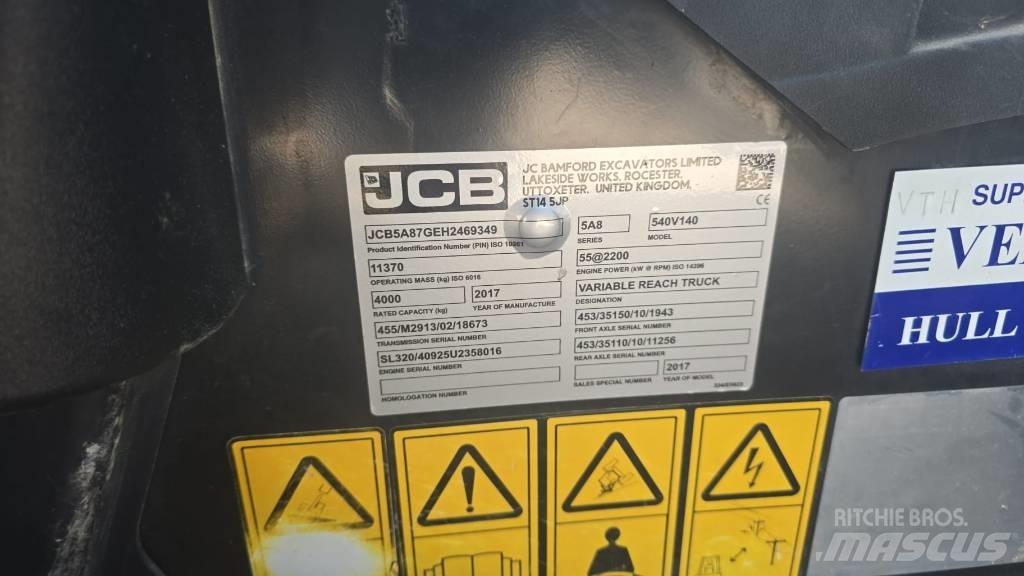 JCB 540-140 Sollevatori telescopici