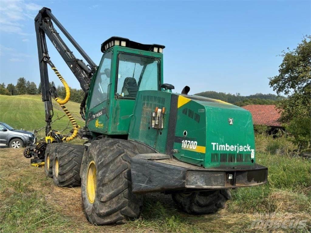 Timberjack 1070 D Abbattitrici, Disboscatrici
