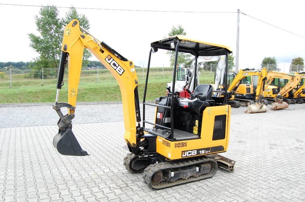 JCB 15 C-1 JCB 16C-1 Miniescavatori