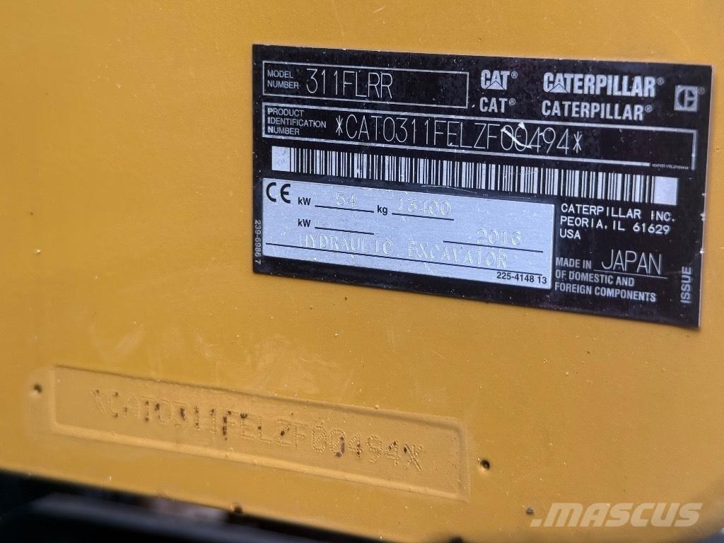 CAT 311 FL RR Escavatori cingolati