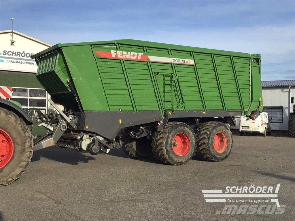Fendt TIGO 75 XR Rimorchi autocaricanti