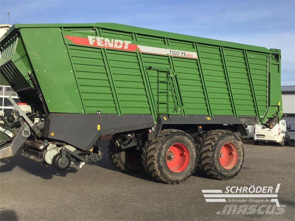Fendt TIGO 75 XR Rimorchi autocaricanti