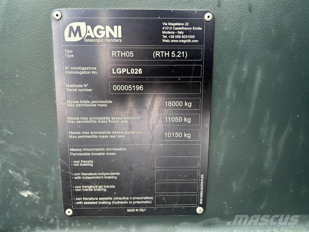 Magni RTH 5.21 Sollevatori telescopici