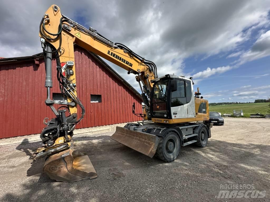 Liebherr A 916 Escavatori gommati